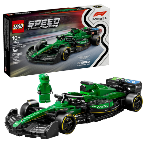 LEGO Speed Champions Aston Martin Aramco F1 AMR24 Race Car, 77245