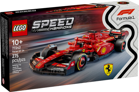 LEGO Speed Champions Ferrari SF-24 F1 Race Car, 77242