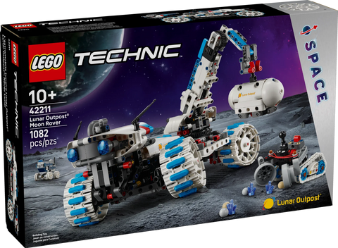 LEGO Technic Lunar Outpost Moon Rover Space Vehicle, 42211