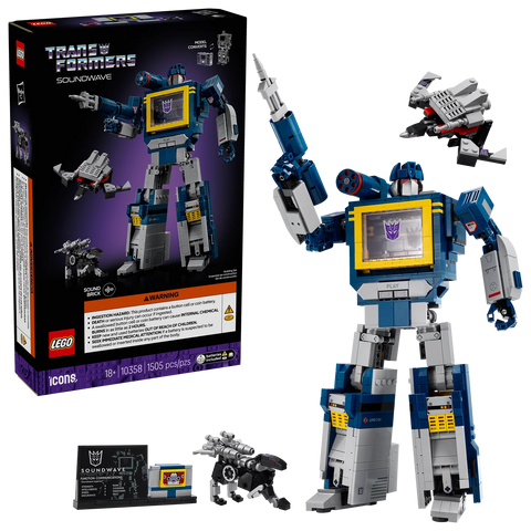 LEGO Transformers Soundwave, 10358