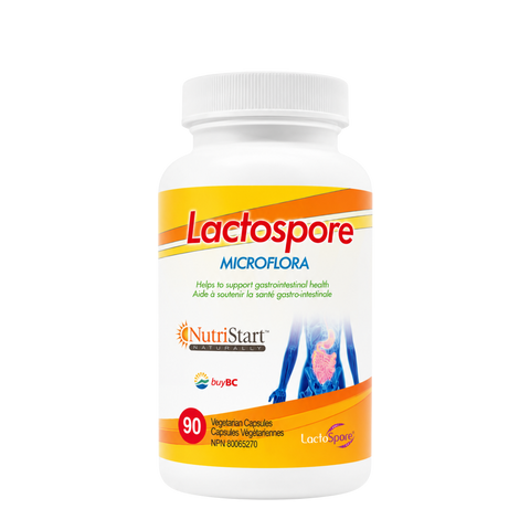 NutriStart Lactospore MicroFlora 90 Vegetarian Capsules
