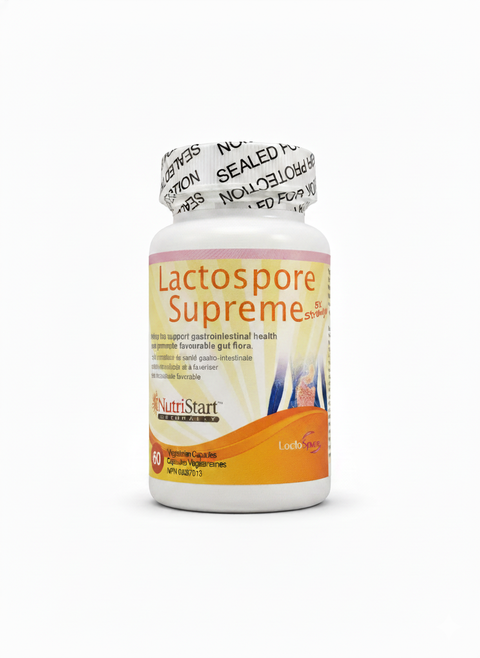 NutriStart Lactospore Supreme 5X Stronger 60 Veg Capsules