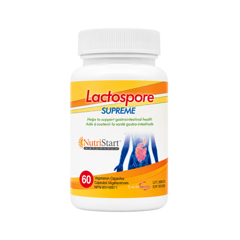 NutriStart Lactospore Supreme 5X Stronger 60 Veg Capsules