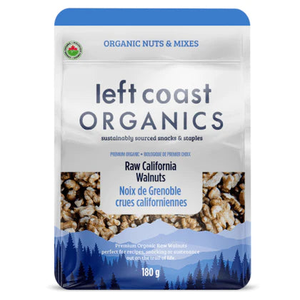 Left Coast Organics Mixed Nuts Snacks Bundle raw walnuts