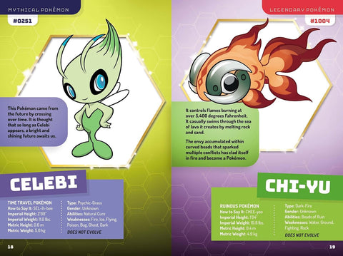Legendary and Mythical Guidebook: Updated Edition (Pokemon) by Scholastic