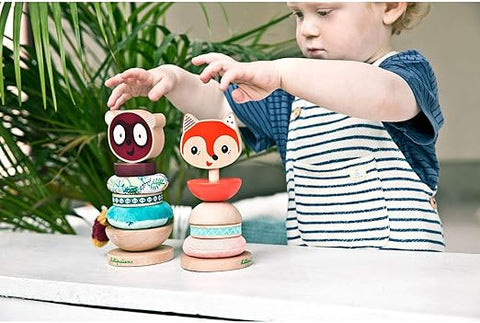 Lilliputiens Georges Stacking Pyramid