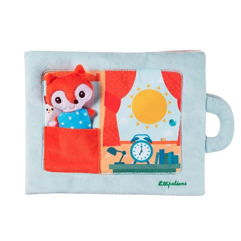 Lilliputiens Soft Activity Book Good Morning Little Fox - YesWellness.com