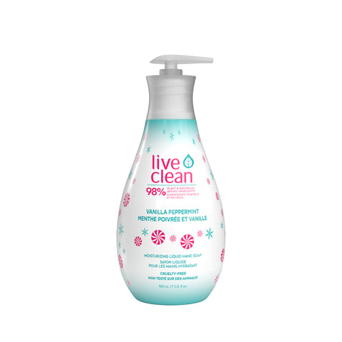 Live Clean Vanilla Peppermint Hand Soap