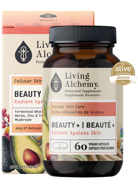 Living Alchemy BEAUTY+ Radiant Ageless Skin Bottle With Box