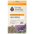 Living Alchemy MILK THISTLE ALIVE Supports Liver Function 120 Capsules Box Front Label