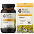 Living Alchemy RHODIOLA ALIVE Energy & Stamina 60 Capsules Bottle With Box