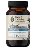 Living Alchemy TURKEY TAIL Immune & Microbiome Support 60 Capsules Front Bottle
