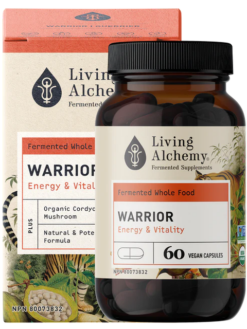 Living Alchemy WARRIOR Energy & Vitality 60 Capsules