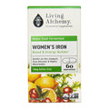 Living Alchemy WOMEN’S IRON ALIVE Blood & Energy Builder 60 Capsules