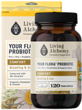 Living Alchemy Your Flora® Probiotic COMFORT Gas & Bloating 120 Capsules