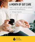 Living Alchemy Your Flora® Probiotic COMFORT Gas & Bloating Month of Gut Care