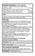 Living Alchemy Your Flora® Probiotic REGENESIS Slow Transit & Post Antibiotics Capsules Product Facts