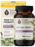 Living Alchemy Your Flora® Probiotic SENSITIVE Digestive Irritation 60 Capsules