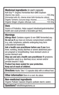 Living Alchemy Your Flora® Probiotic SOOTHE Digestive Fire Product Facts