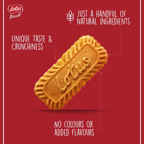 Lotus Biscoff Original Caramelised Biscuit Cookies - Features