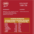 Lotus Biscoff Original Caramelised Biscuit Cookies - Nutrition Information