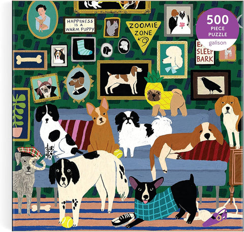 Lounge Dogs 500 Piece Puzzle