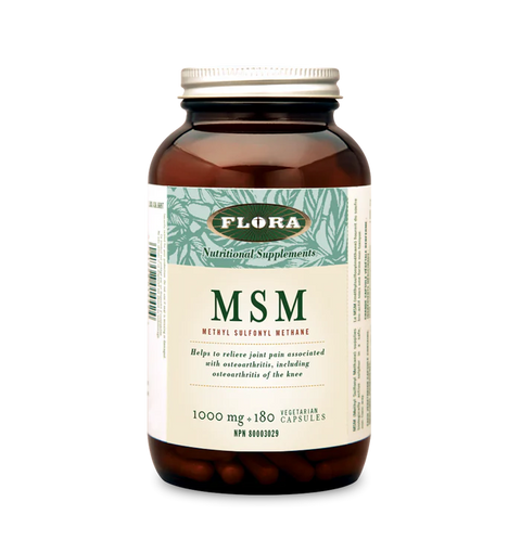 Flora Health MSM Methyl Sulfonyl Methane 1000mg