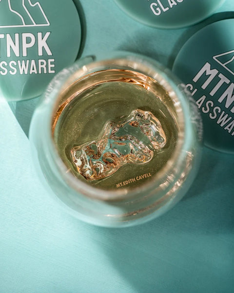 MTNPK Glassware Wine Glass - Mt. Edith Cavell