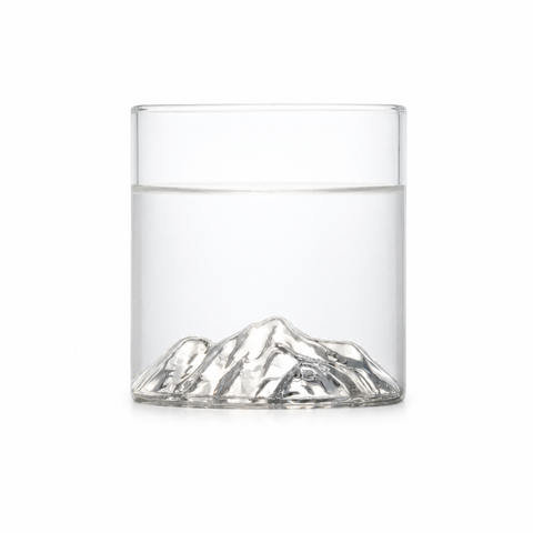 MTNPK Glassware Pyramid Mountain Tumbler