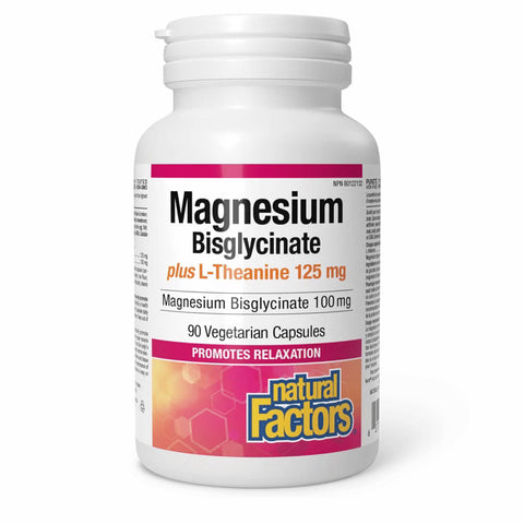 Magnesium Bisglycinate 100 mg plus L-Theanine 125 mg