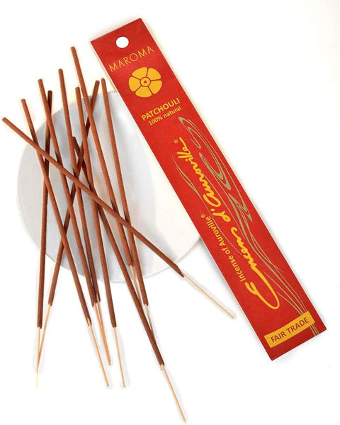 Maroma Patchouli Incense Sticks - 10 Sticks