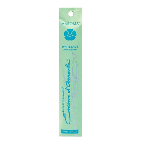 Maroma White Sage Incense Sticks - 10 Sticks