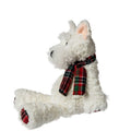 Mary Meyer Marshmallow Zoo Tartan Terrier Scottie Dog with Scarf