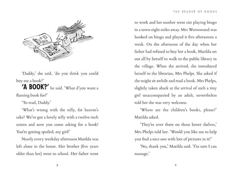 Matilda by Roald Dahl