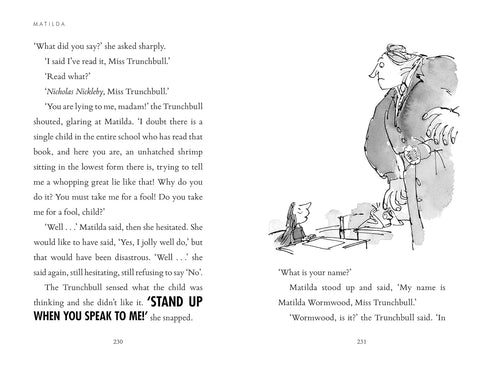 Matilda by Roald Dahl