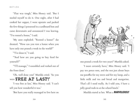 Matilda by Roald Dahl