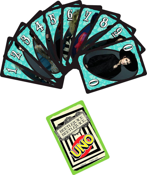 Mattel Games Beetlejuice Beetlejuice Uno Card

