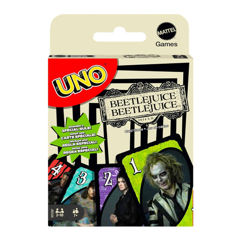 Mattel Games Beetlejuice Beetlejuice Uno Card