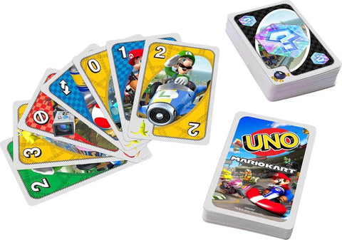 Mattel Mario Kart Uno Card Game For Kids, Adults, Family & Game Night
