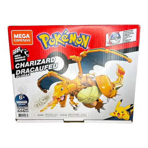 Mattel Mega Contrux Pokémon Charizard Dracaufue