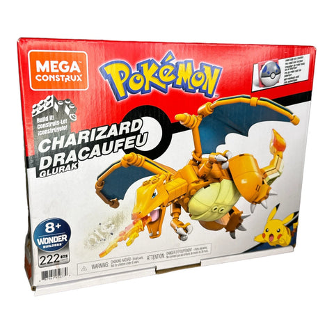 Mattel Mega Contrux Pokémon Charizard Dracaufue