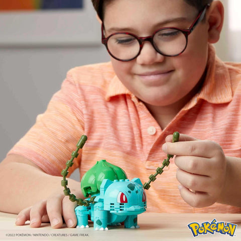 Mattel Pokémon Bulbasaur Building Toy Set with 175 Pieces