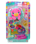 Mattel Polly Pocket Glitter Island Compact Mermaid Doll & Ocean-Themed Accessories