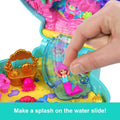 Mattel Polly Pocket Glitter Island Compact Mermaid Doll & Ocean-Themed Accessories
