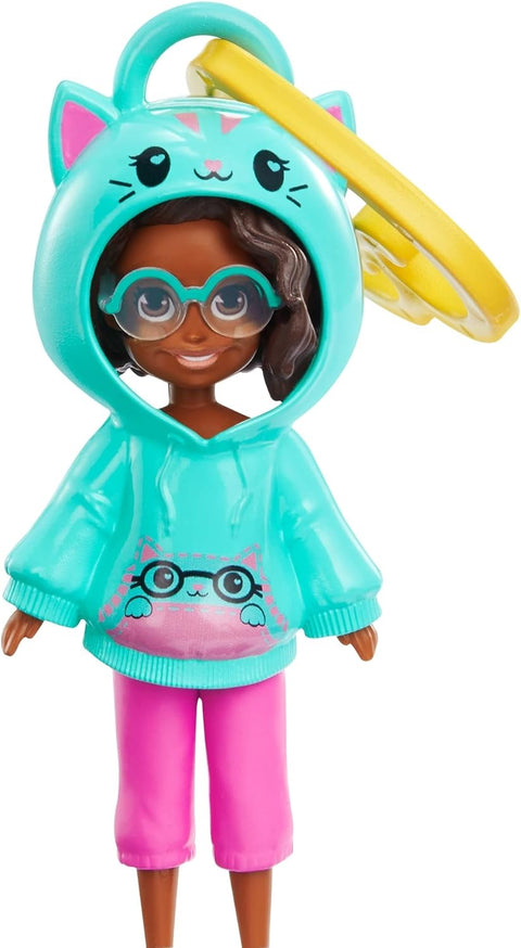 Mattel Polly Pocket Hoodie Style Buddies Assorted Mini Fashion Dolls