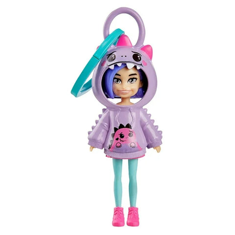 Mattel Polly Pocket Hoodie Style Buddies Mini Fashion Dolls