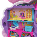 Mattel Polly Pocket Mini Rainbow Unicorn Salon Styling Head Set