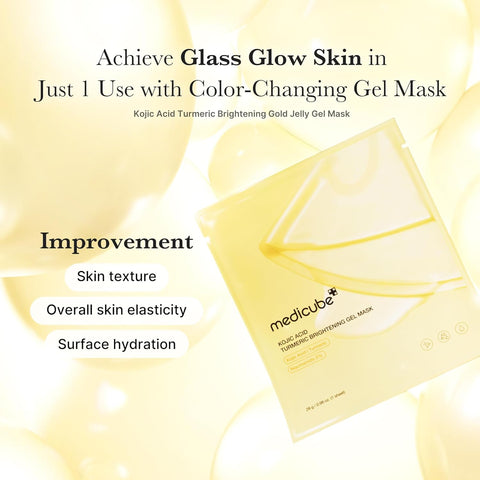 Medicube Kojic Acid Turmeric Brightening Gel Mask 28 g