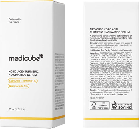 Medicube Kojic Acid Turmeric Niacinamide Serum 30 mL