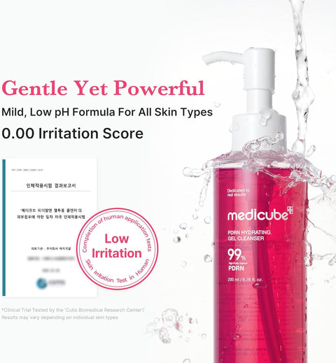 Medicube PDRN Hydrating Gel Cleanser 200 mL